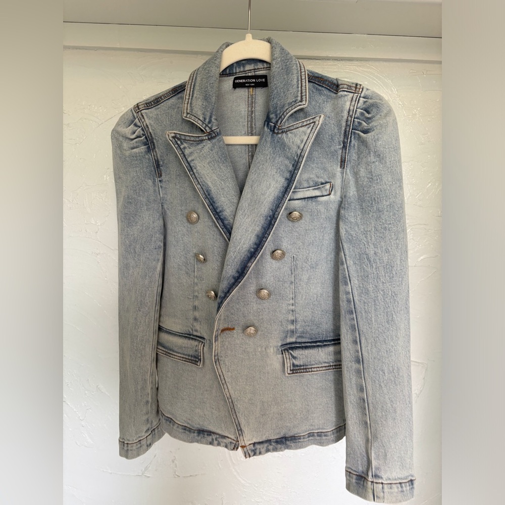 Generation Love Light Blue Jean Jacket